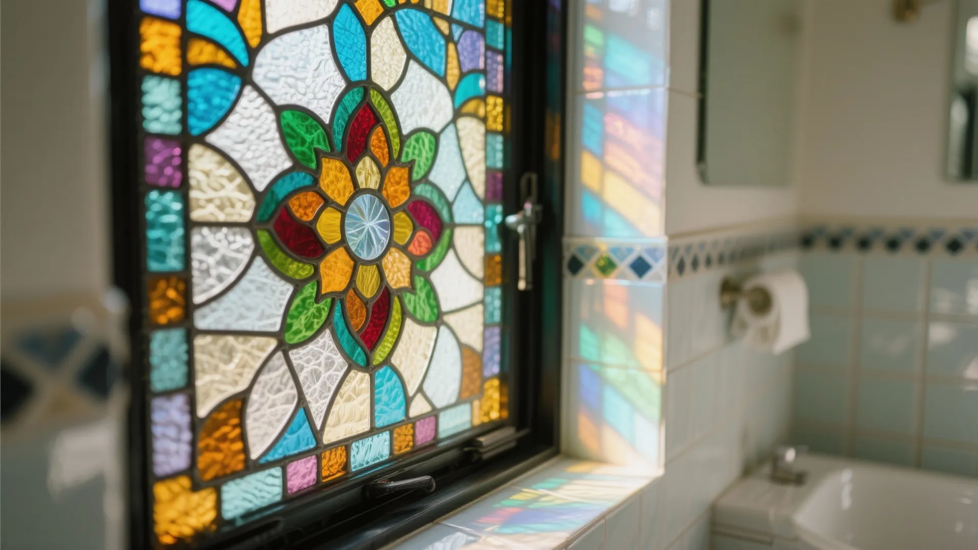 2. Stained Glass Touches