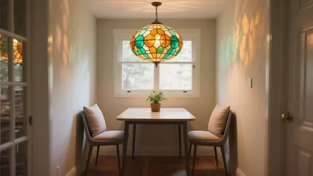 5 Stained Glass Dining Room Light Ideas