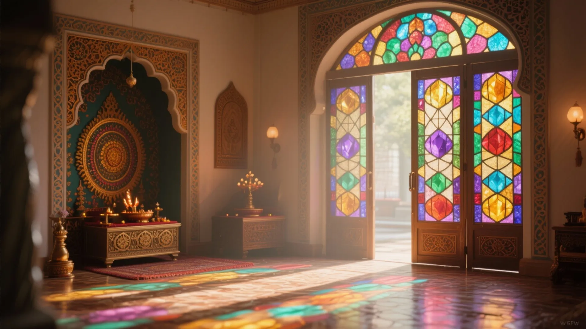 Stained Glass Panels