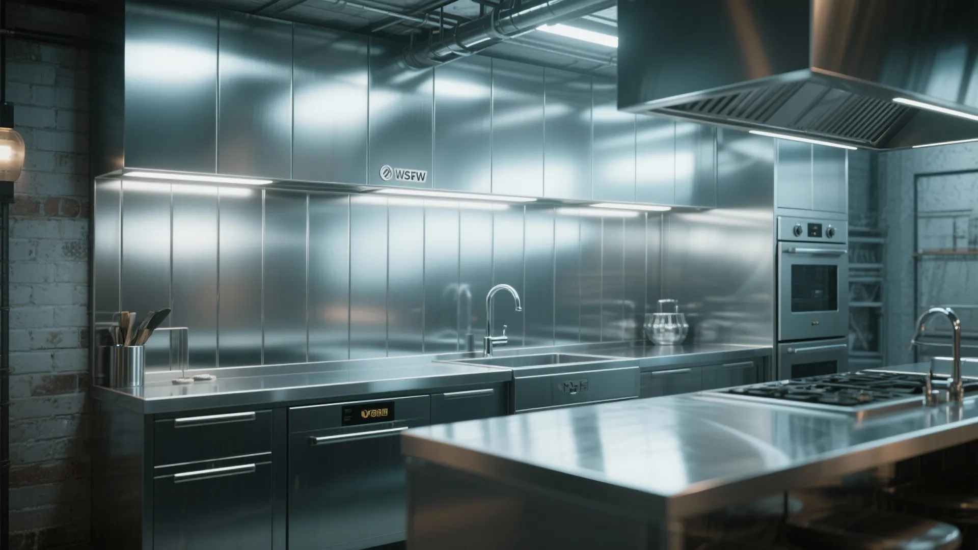 8. Stainless Steel Panel