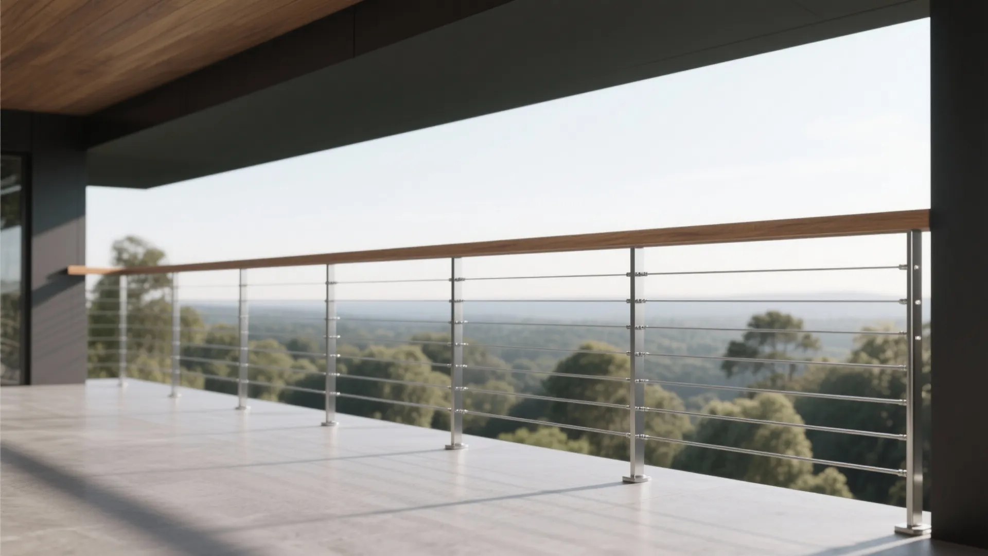 Stainless Cable Rails for a Light, Contemporary Look