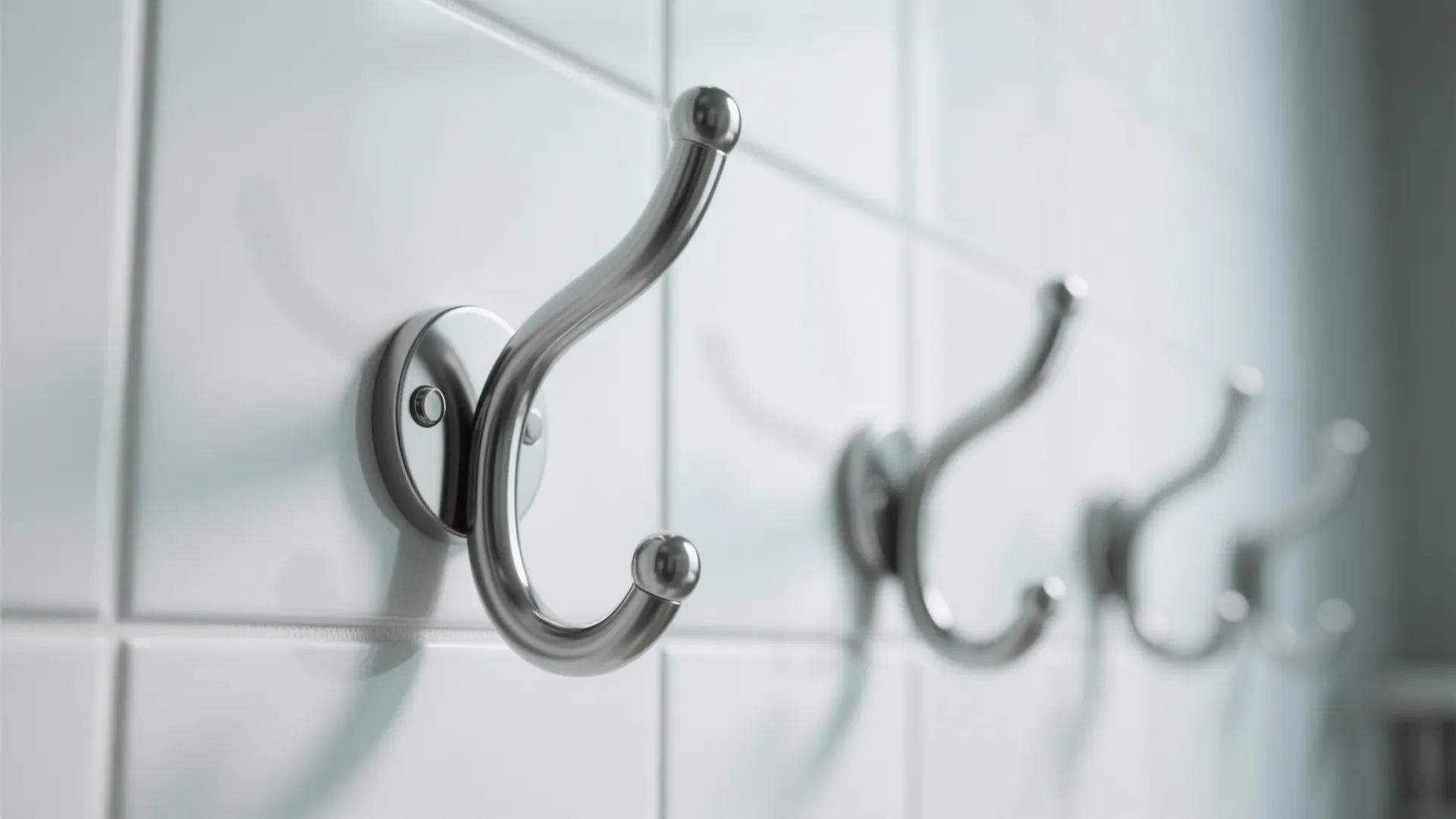 Minimalist Stainless Steel Hooks