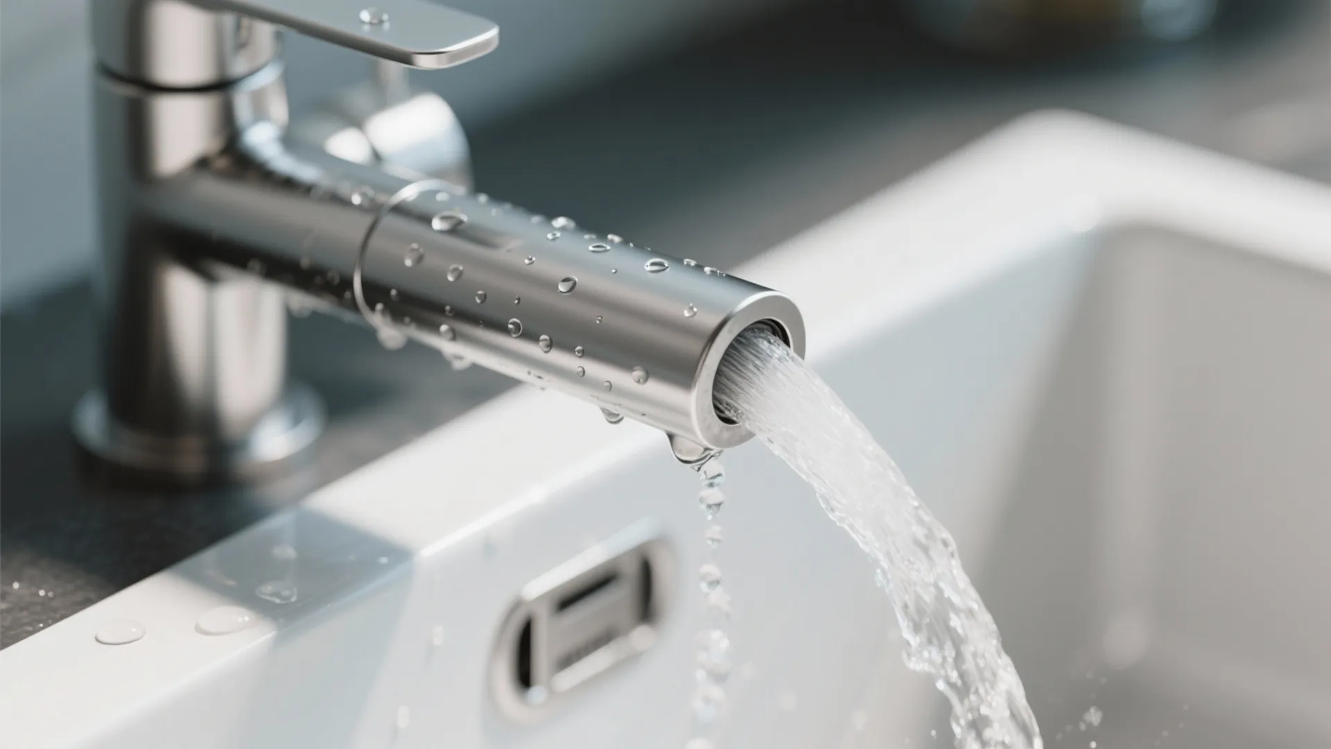 1. Sleek Stainless Steel Pull Out