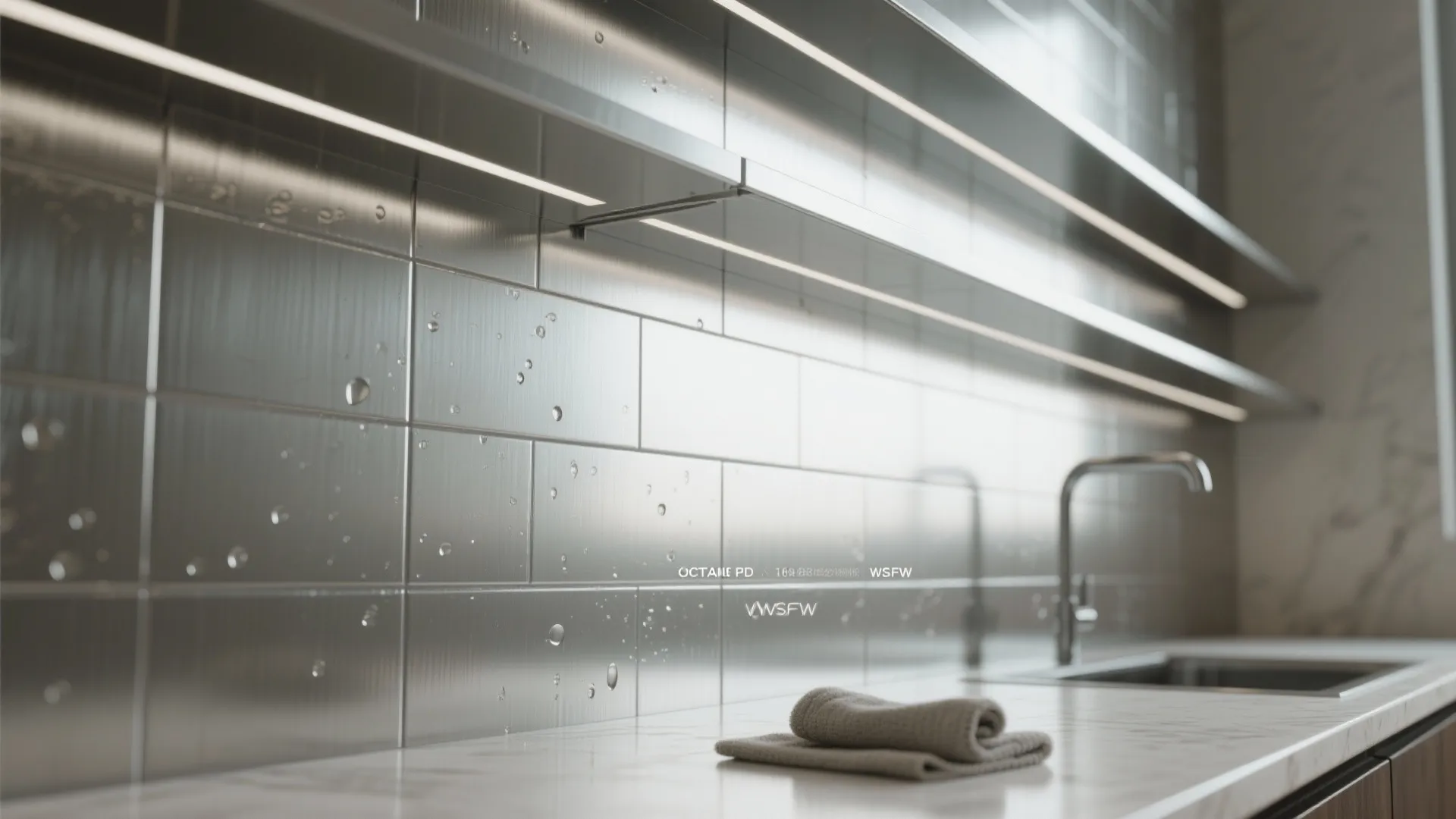 2. Use stainless steel as a reflective partner