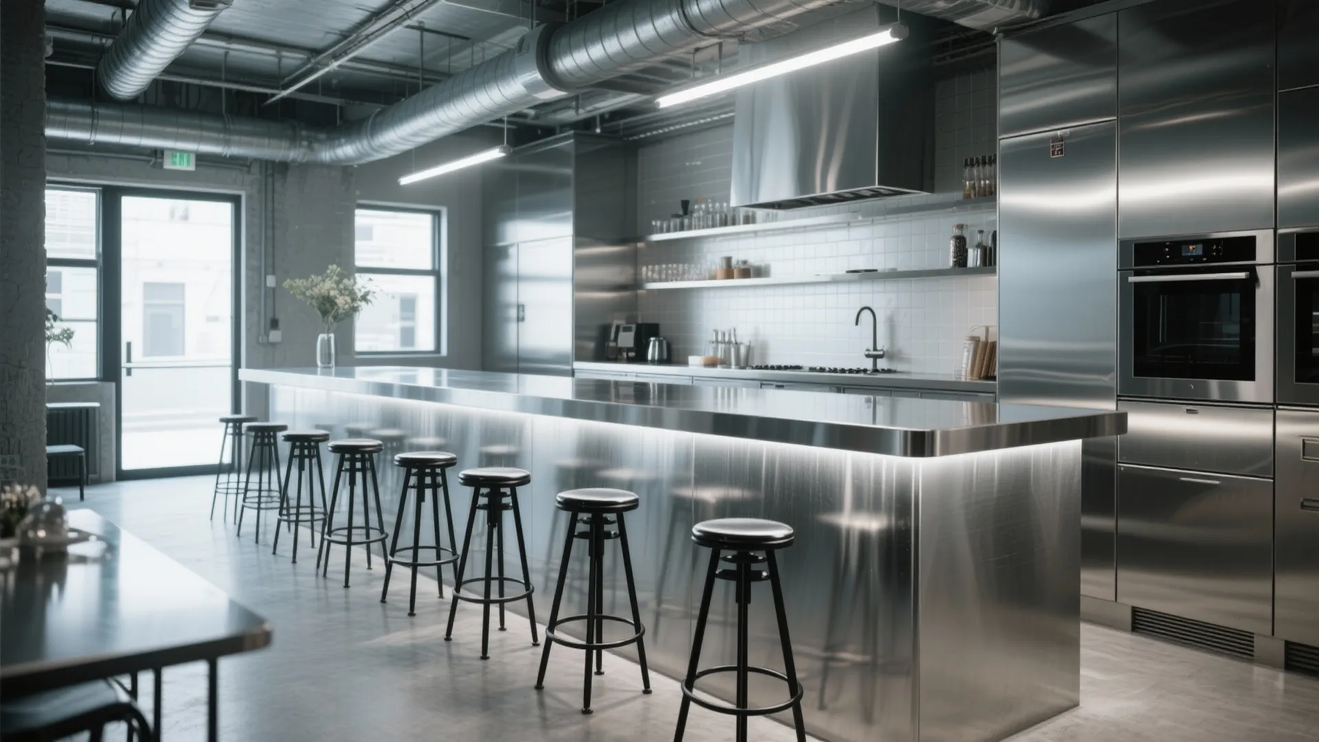 3. Sleek Stainless Steel