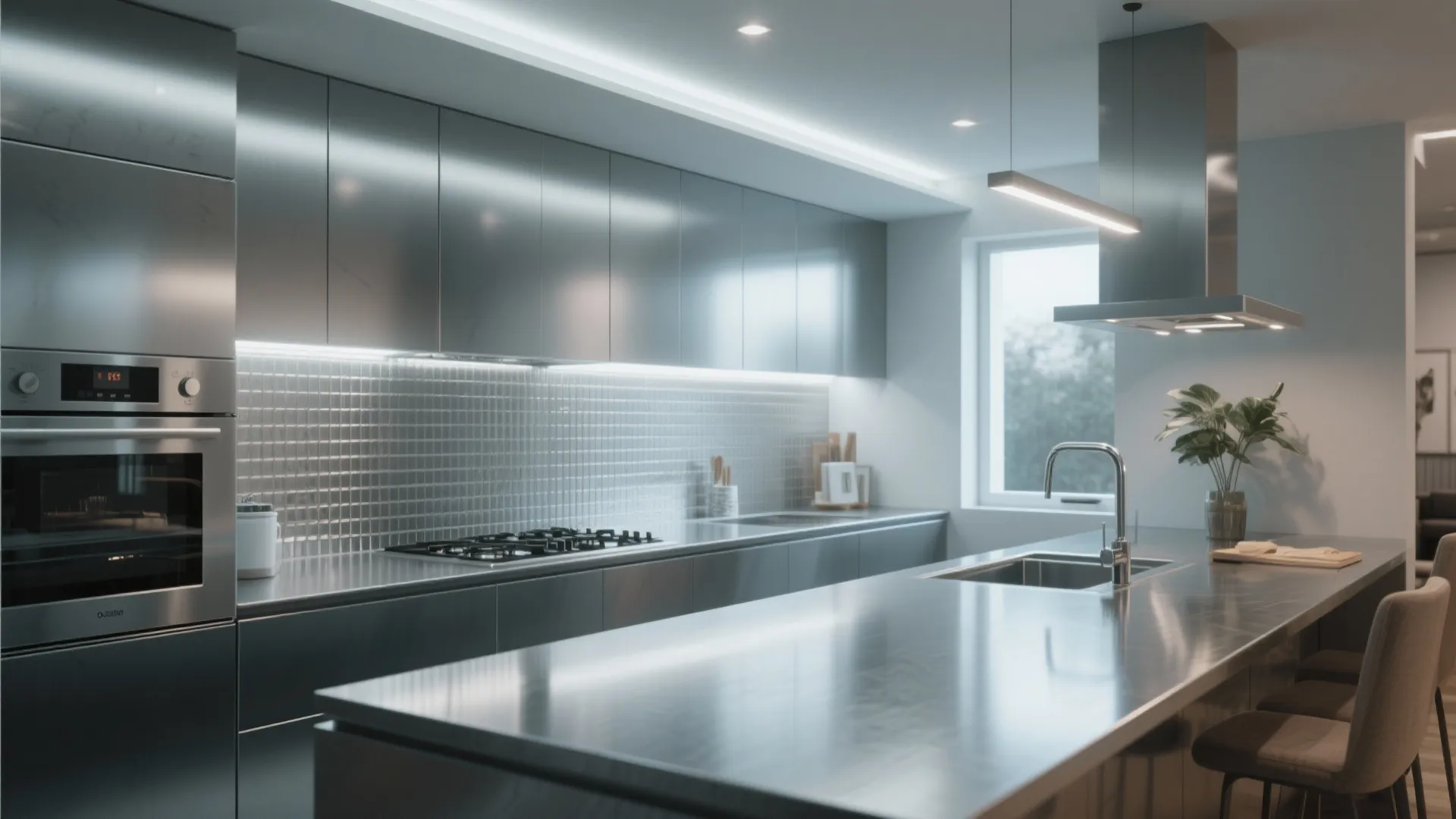 7. Stainless Steel Sleekness