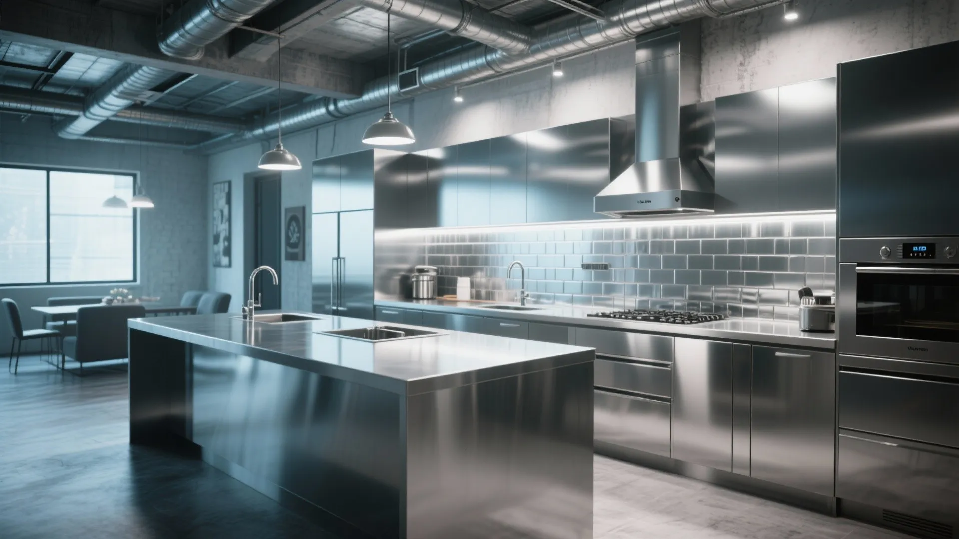 6. Stainless Steel Professionalism