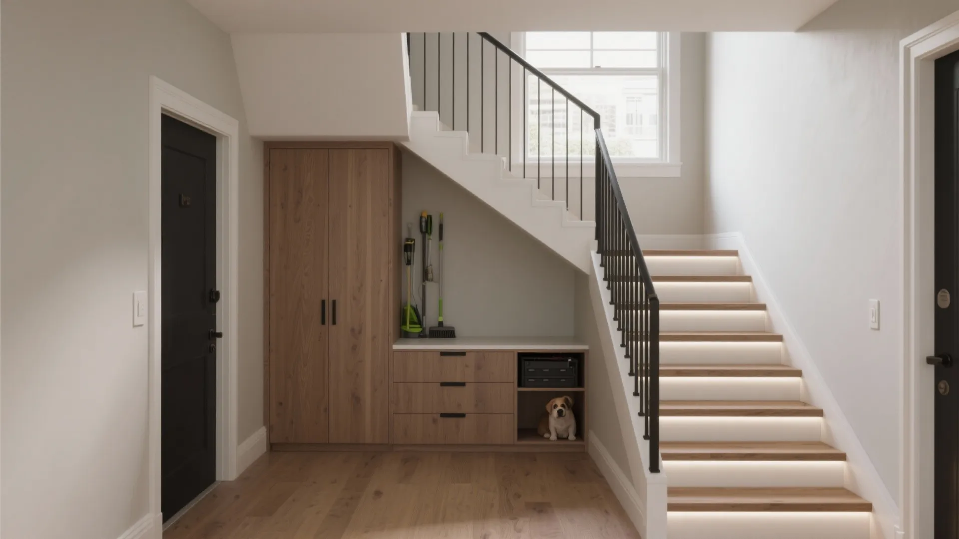 The Staircase as a Space-Saving Hero