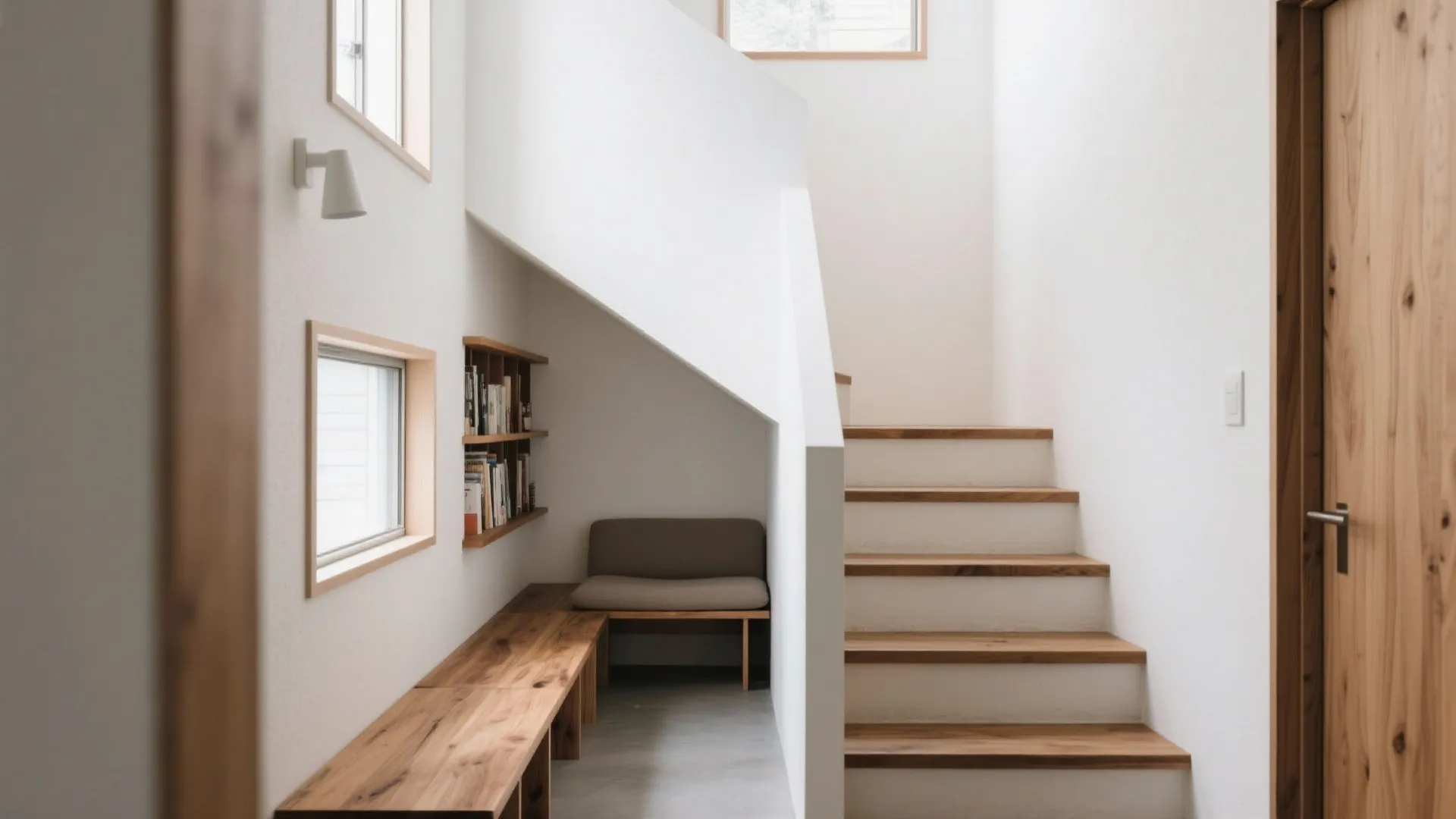 Tips 3: 階段の“余白”で居場所を作る｜踏面＋踊り場の微調整