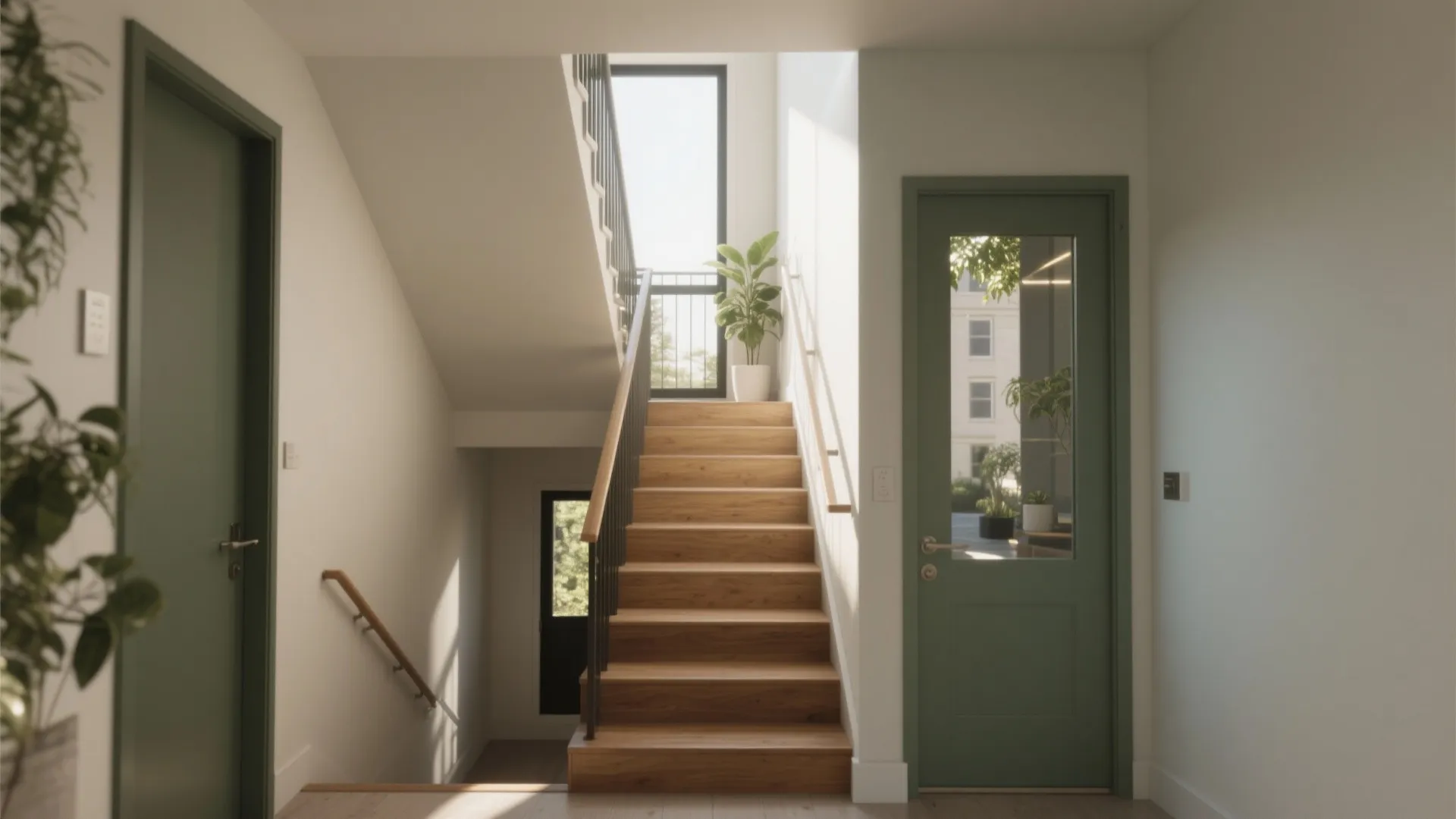 3) Stair Core as a Lightwell: Borrowed Light That Pays Off