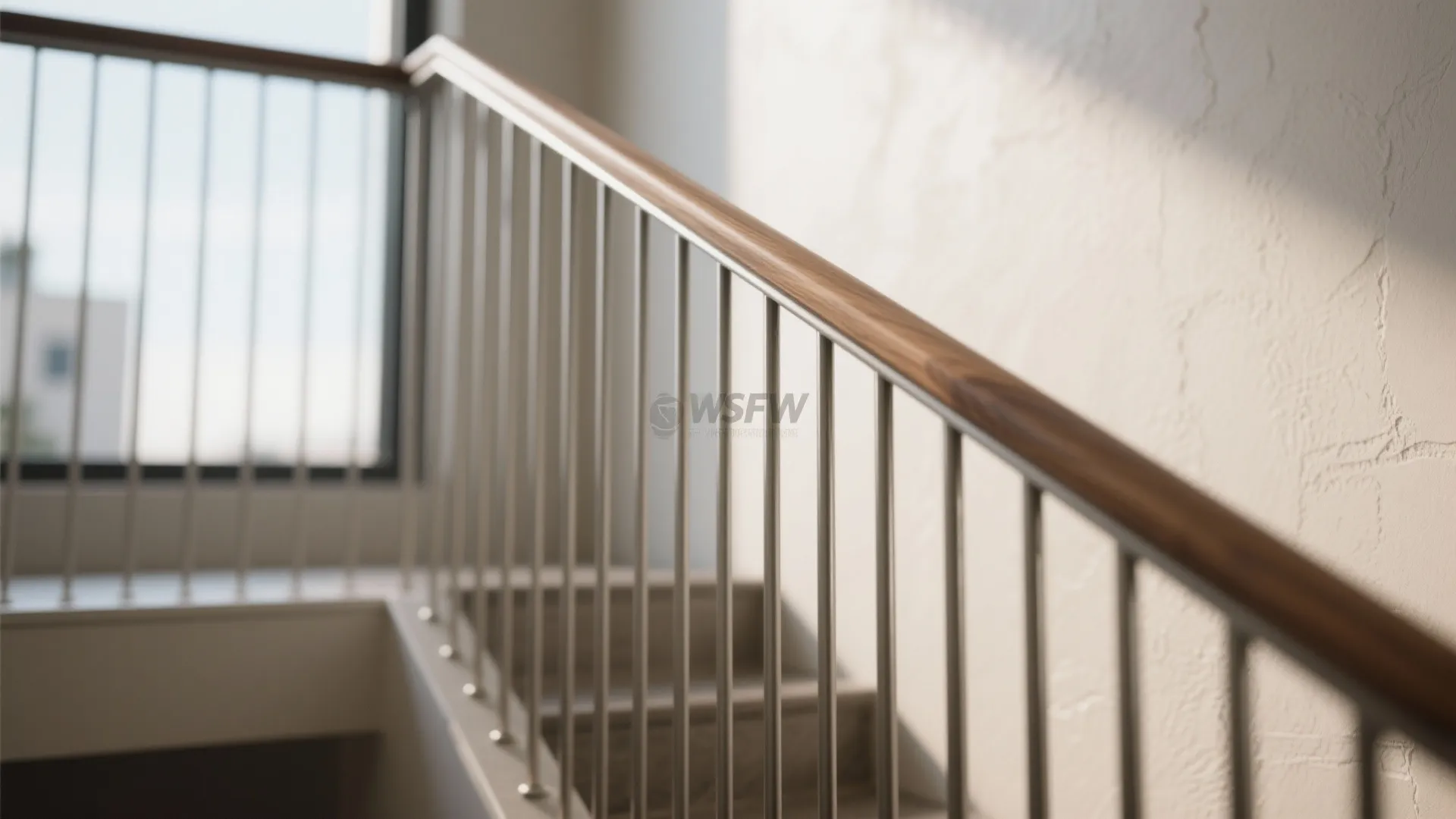 Stair as a Light Stack with Balcony Overlooks