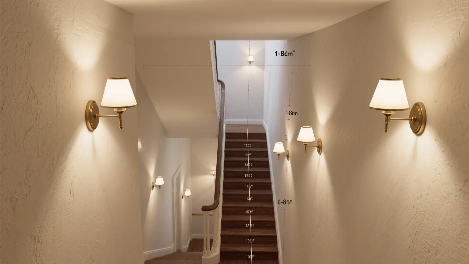 5) Hallway and stair sconces for safe, timeless circulation