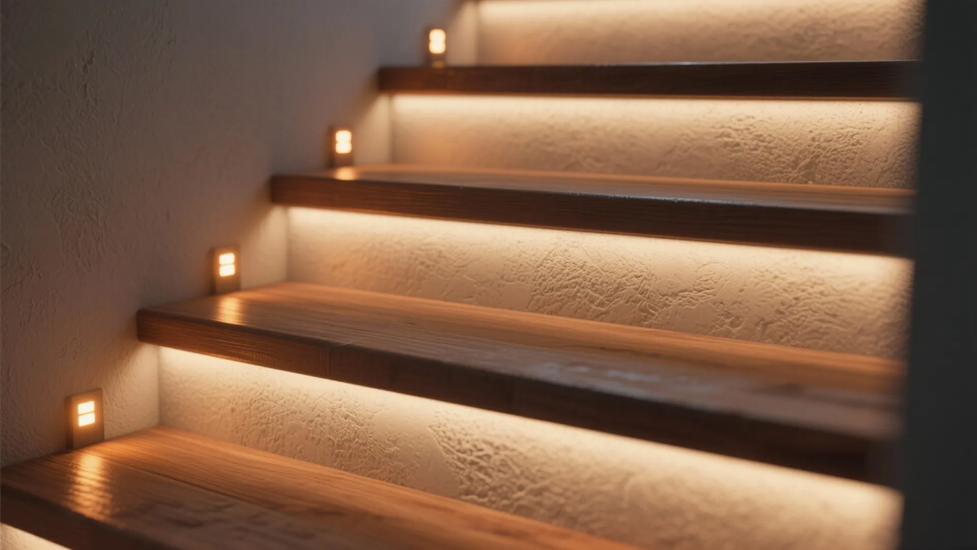3. Stairway step lights