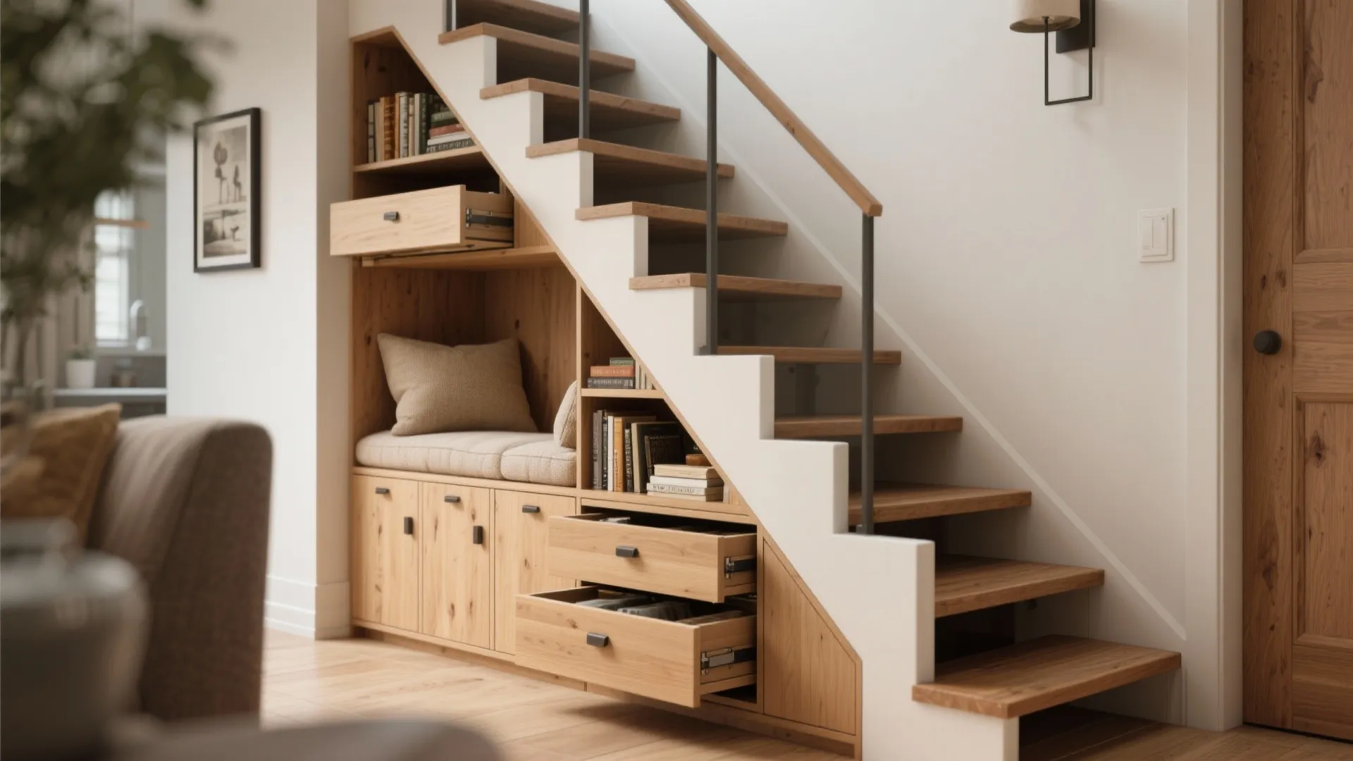 4. Efficient Stair Placement to Maximize Usable Space
