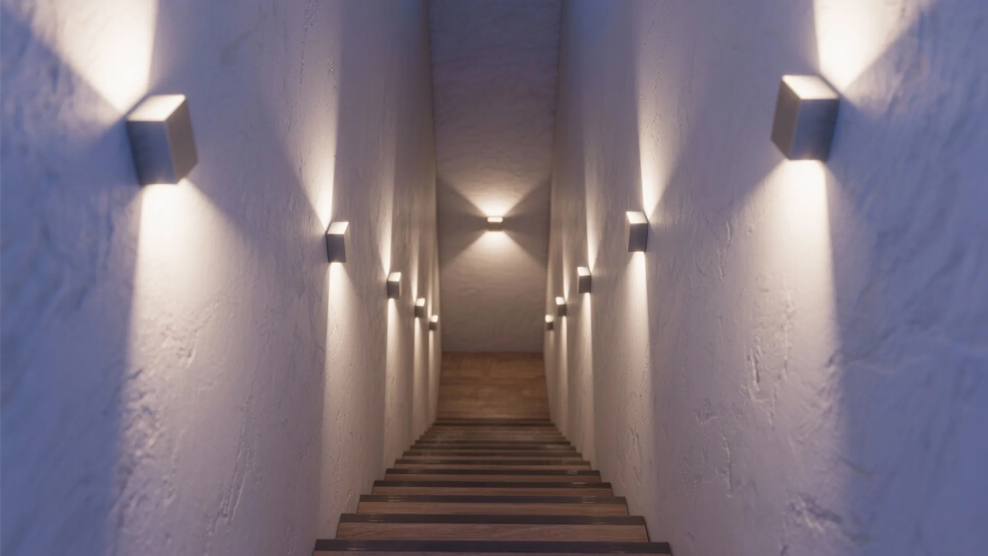 2) Accent stairways and vertical circulation