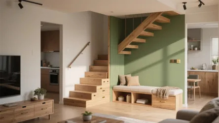 Small Living Room with Stairs: 5 Ideas