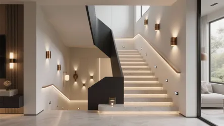 5 Staircase Wall Light Design Ideas