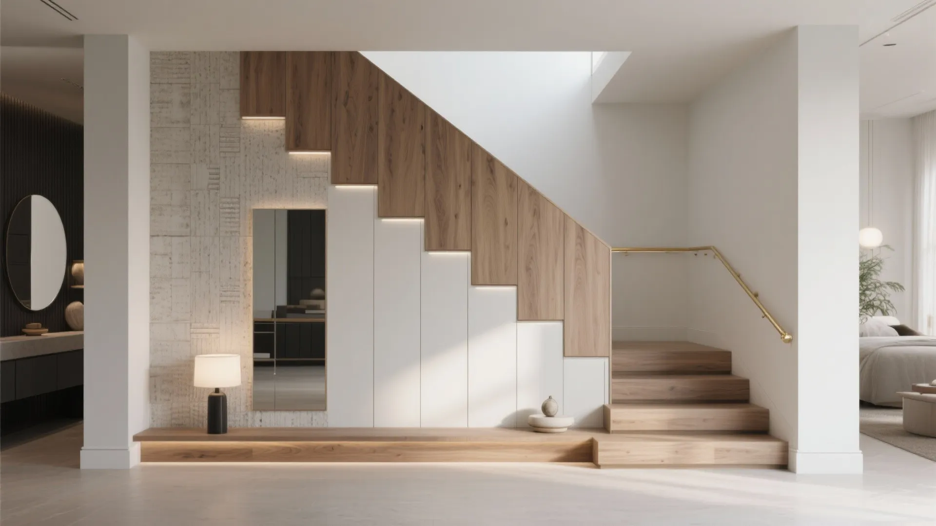 5 Staircase Front Wall Design Ideas That Work: A senior interior designer’s guide to turning the stair front wall into a space-making feature—practical, stylish, and built for small homes