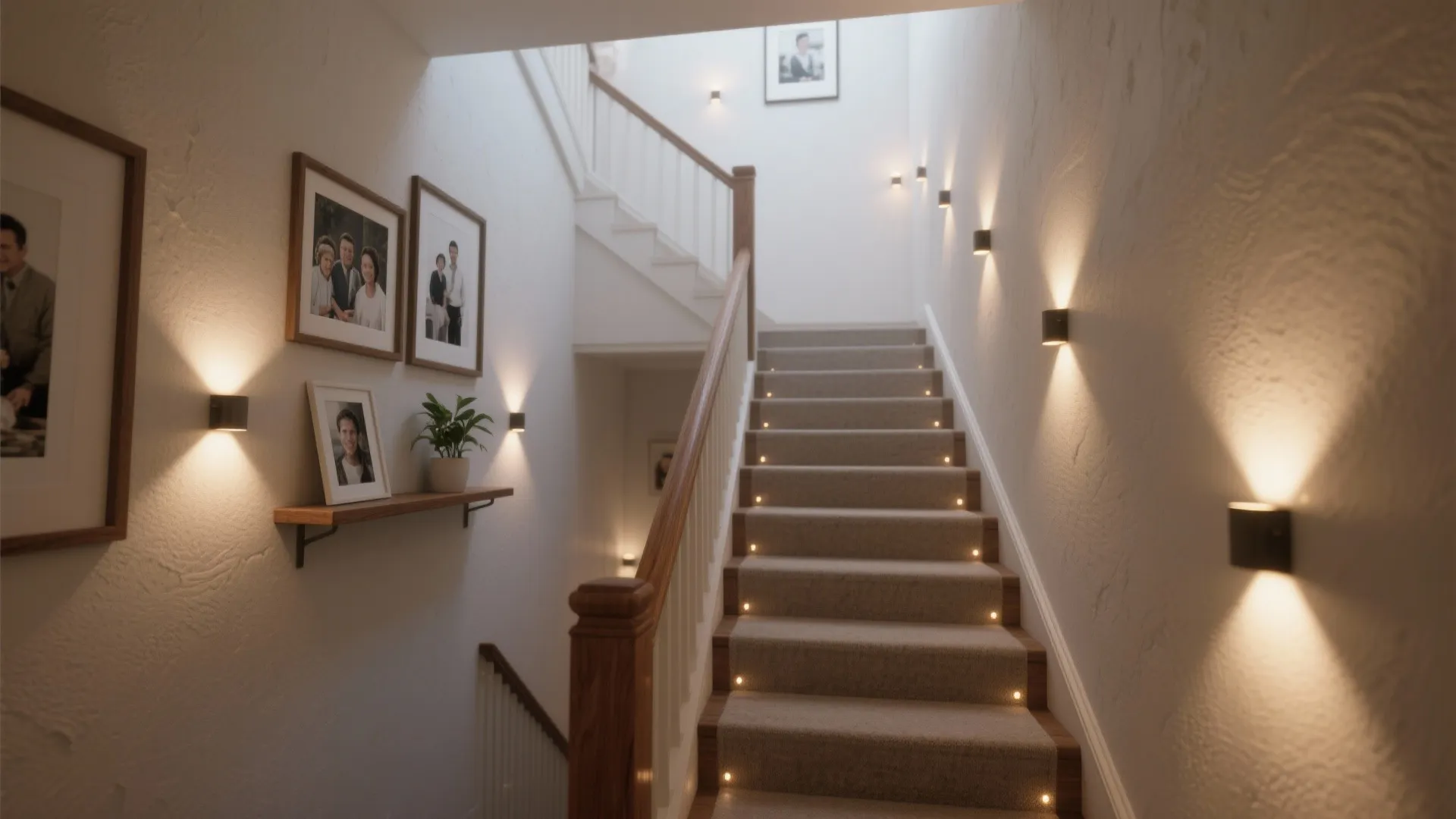 Accent Sconces for Stair Walls and Transitional Zones