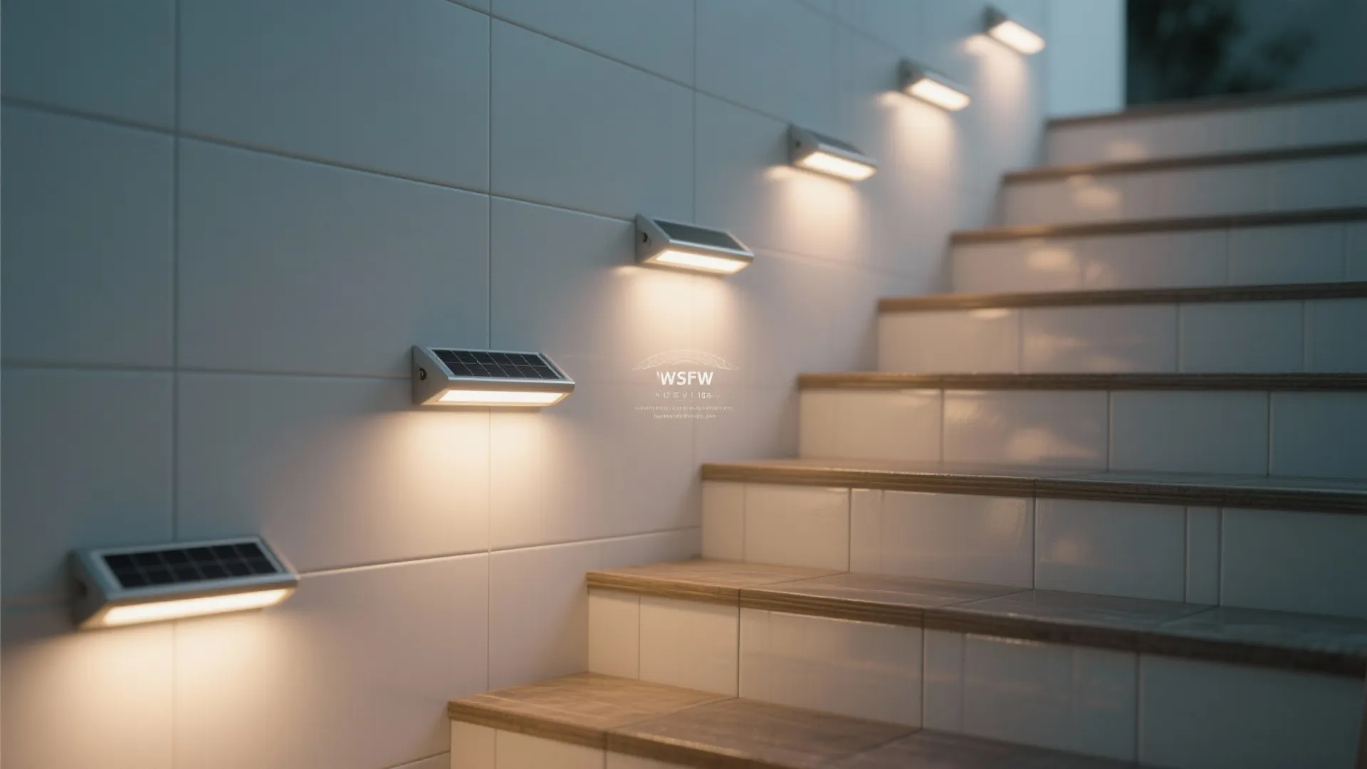 4. Use them as stairway markers for safety