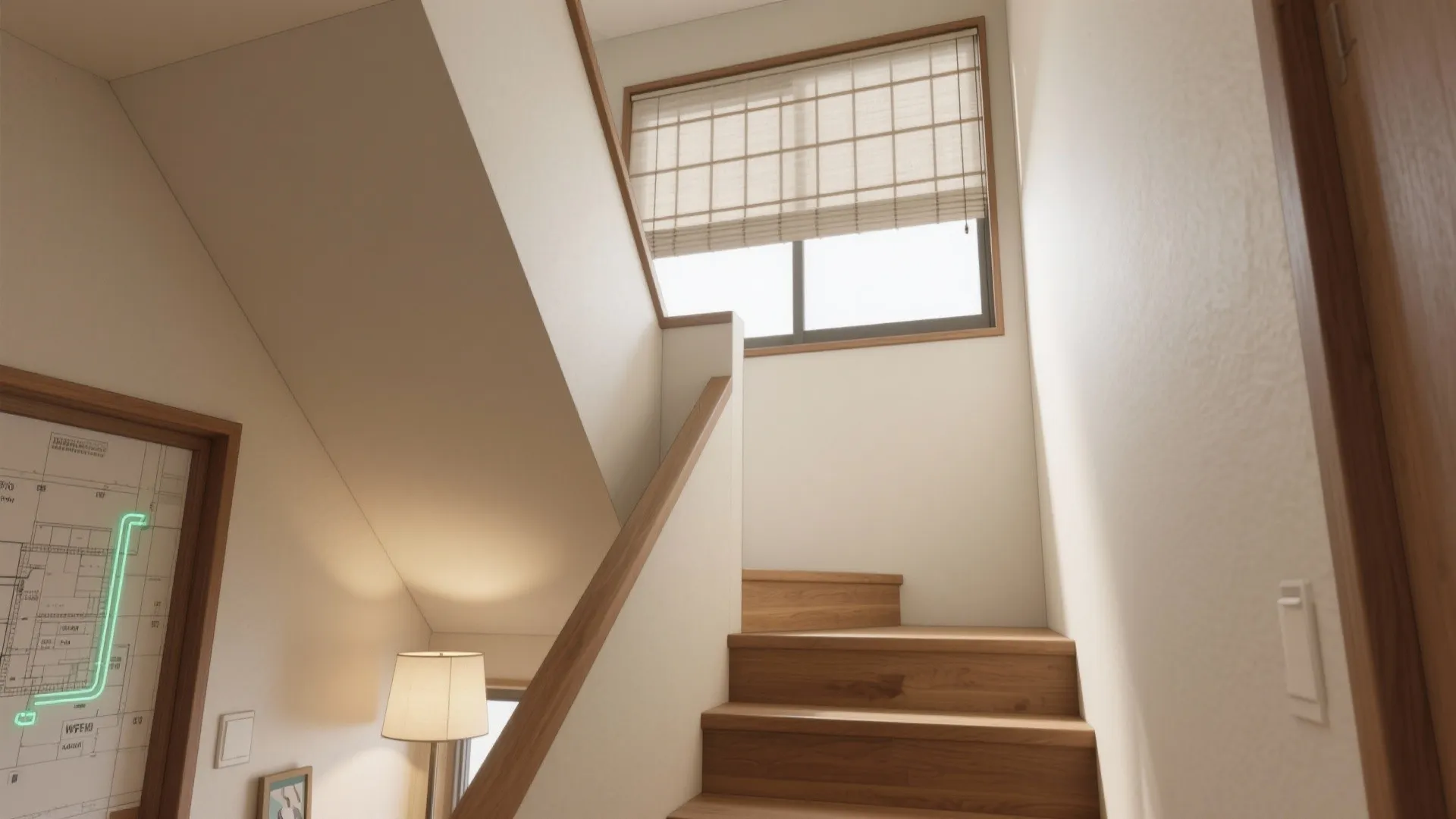 階段と吹き抜けに温度の蓋をする：動線と熱の流れを同時に整える