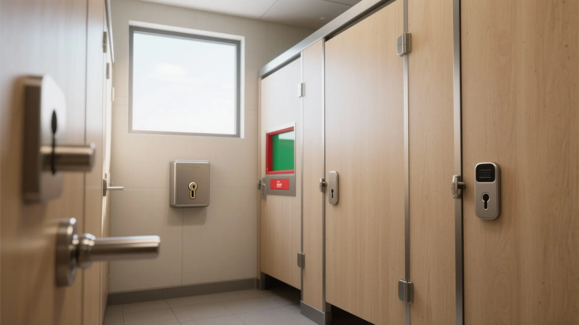 5 Small-Space Bathroom Stall Door Lock Ideas: Practical and stylish bathroom stall door locks for tight commercial and shared spaces