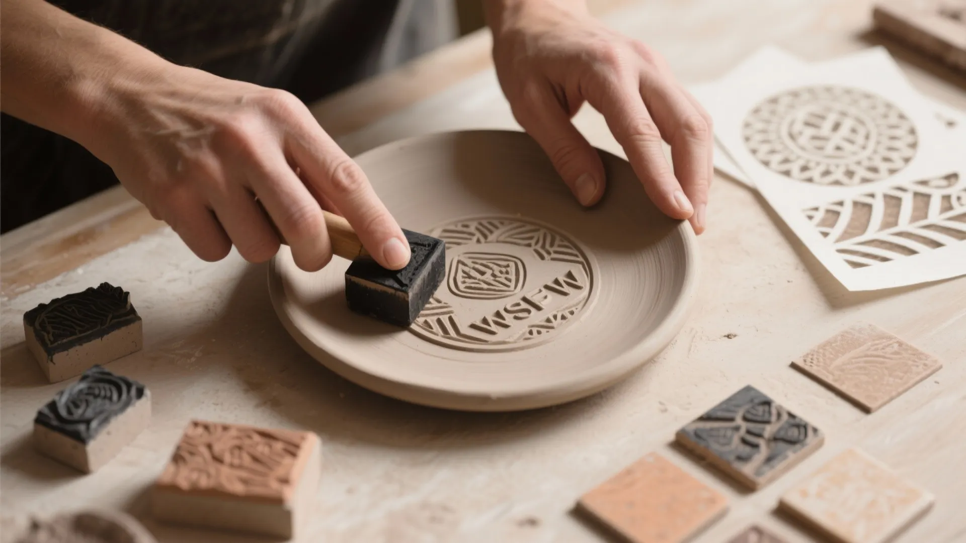 3. Transfer, Stamp, and Stencil Play