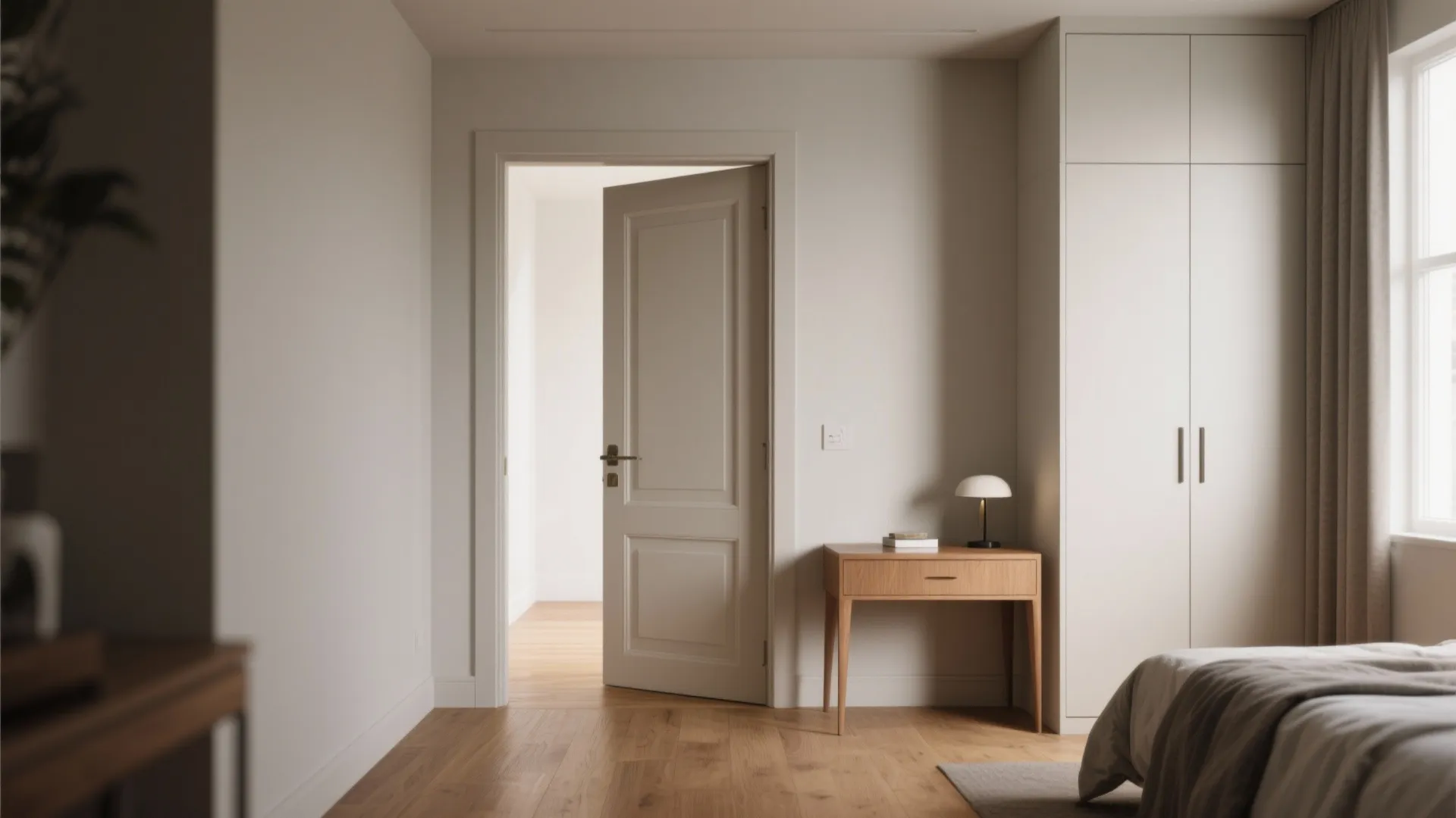 1. Standard single bedroom door (80–90 cm)