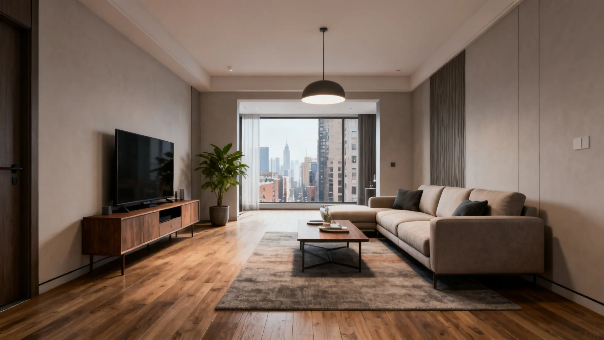 3. 4.3–5.0 meters: Standard urban living room