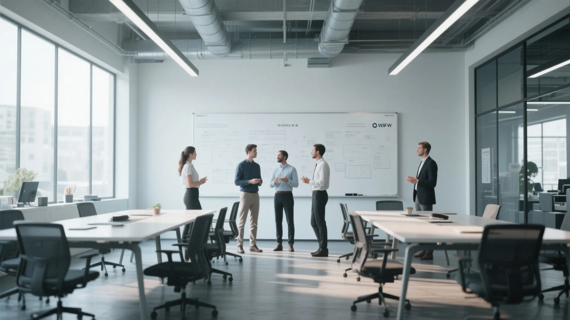 8. Standing Collaboration Tables