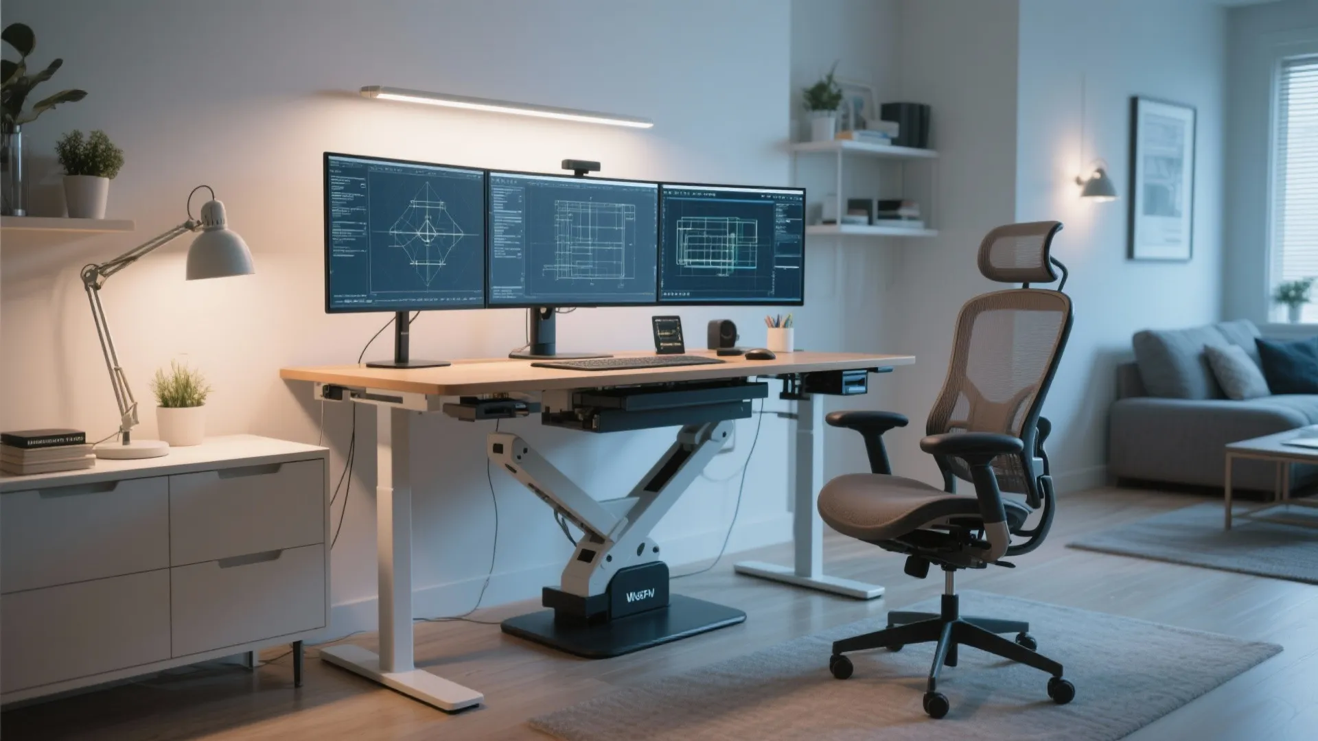 6. Adjustable Standing Desk