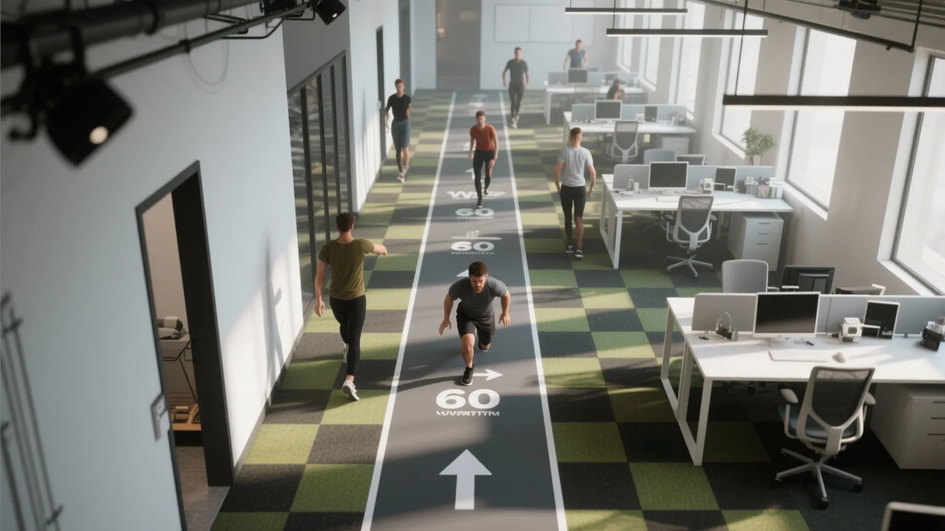 Standing Sprint & Active Breaks