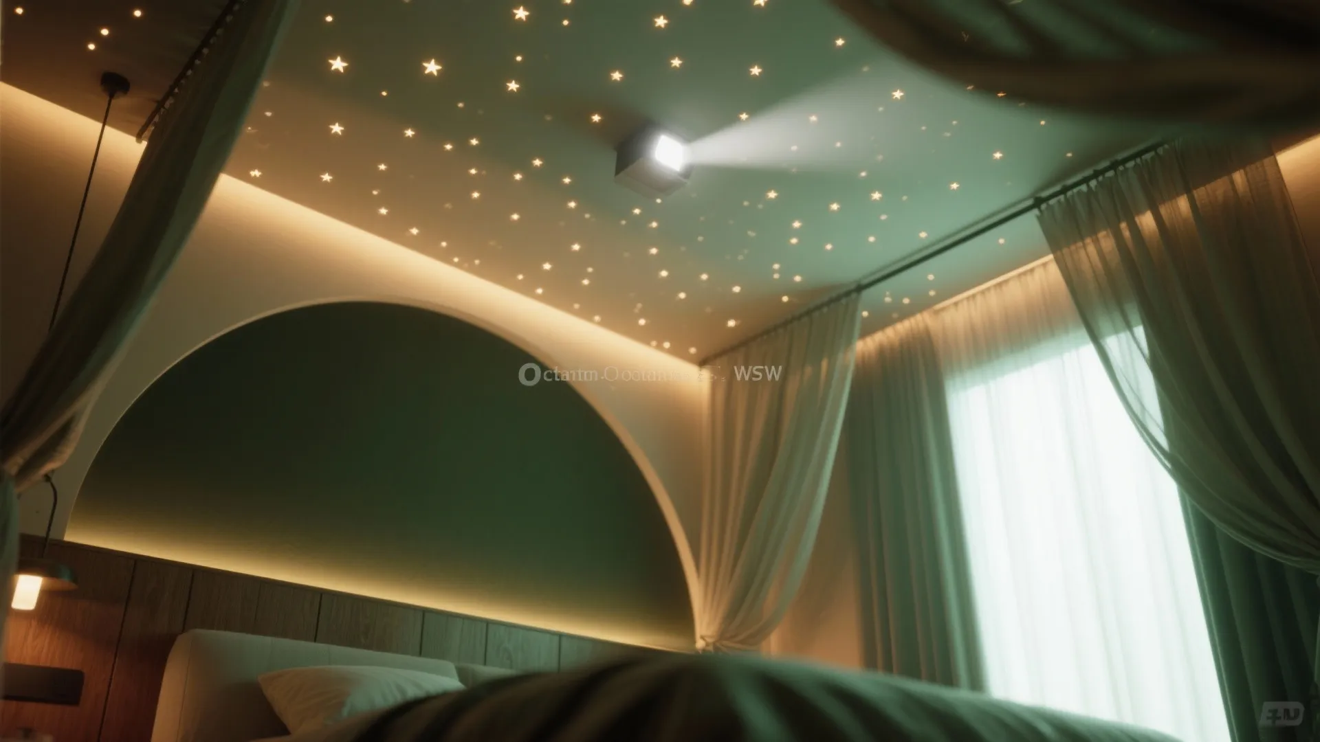 Starry Ceiling and Ambient Lighting