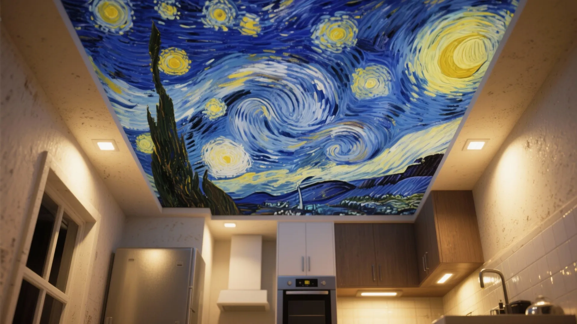 1. Starry Night Ceiling