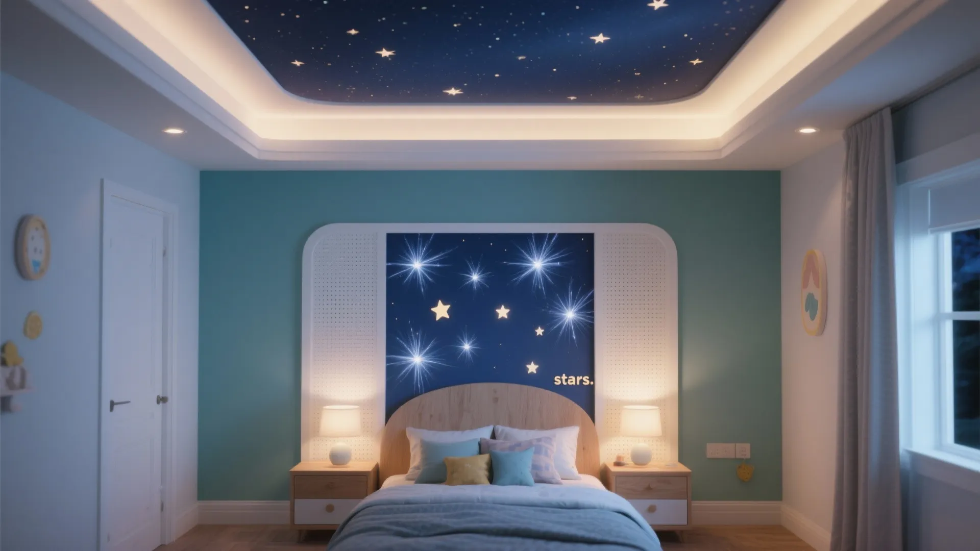 Idea 1: Starry Cove with Fiber Optics