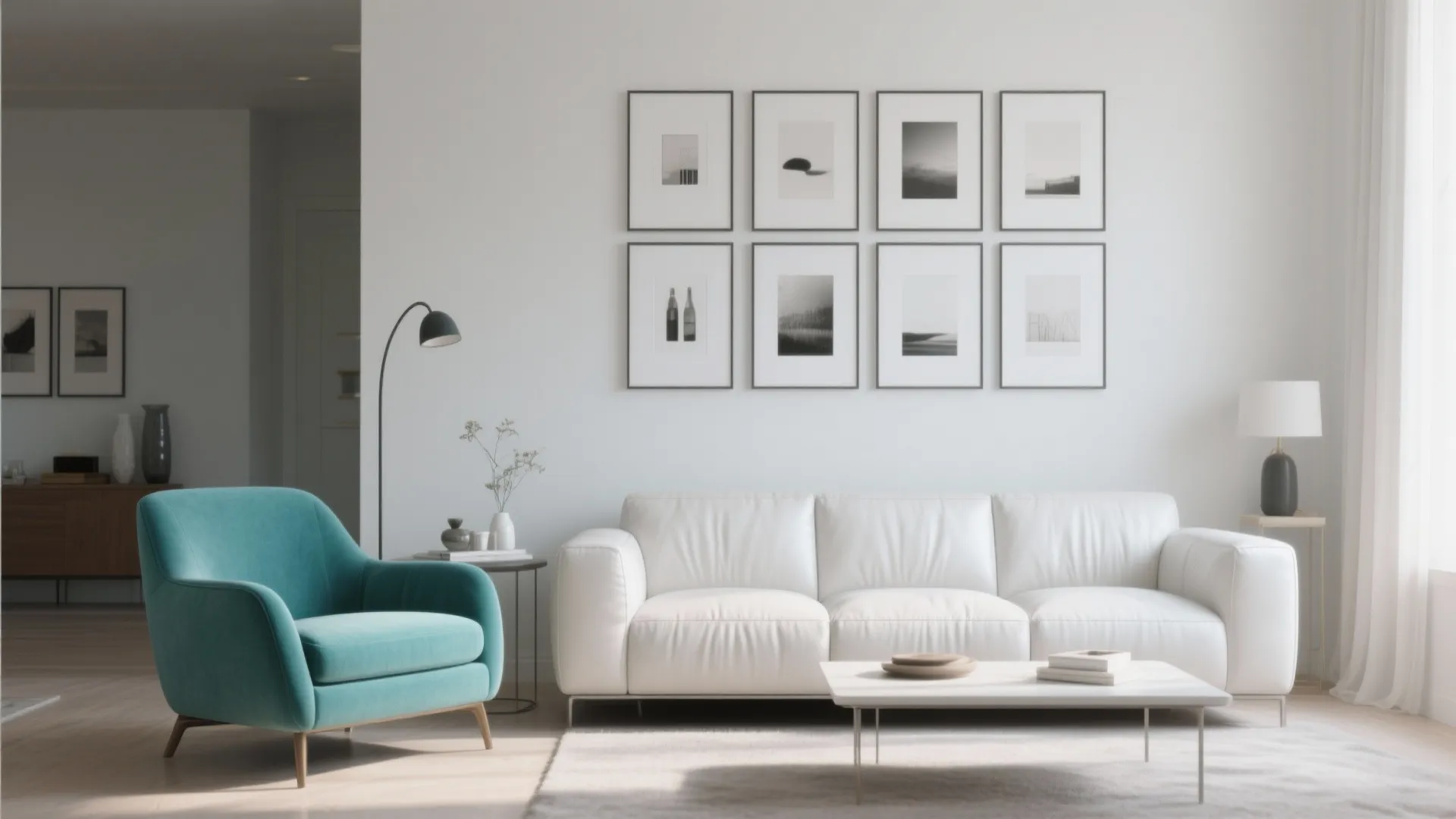 5. Introduce a statement color or art piece