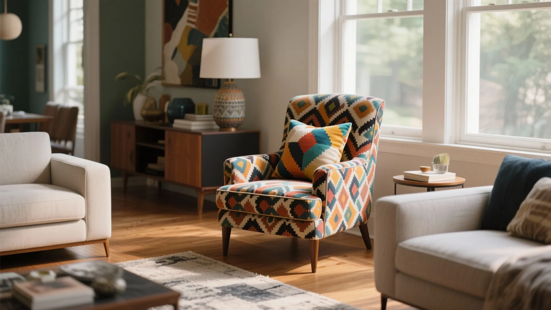 4. Statement Armchairs