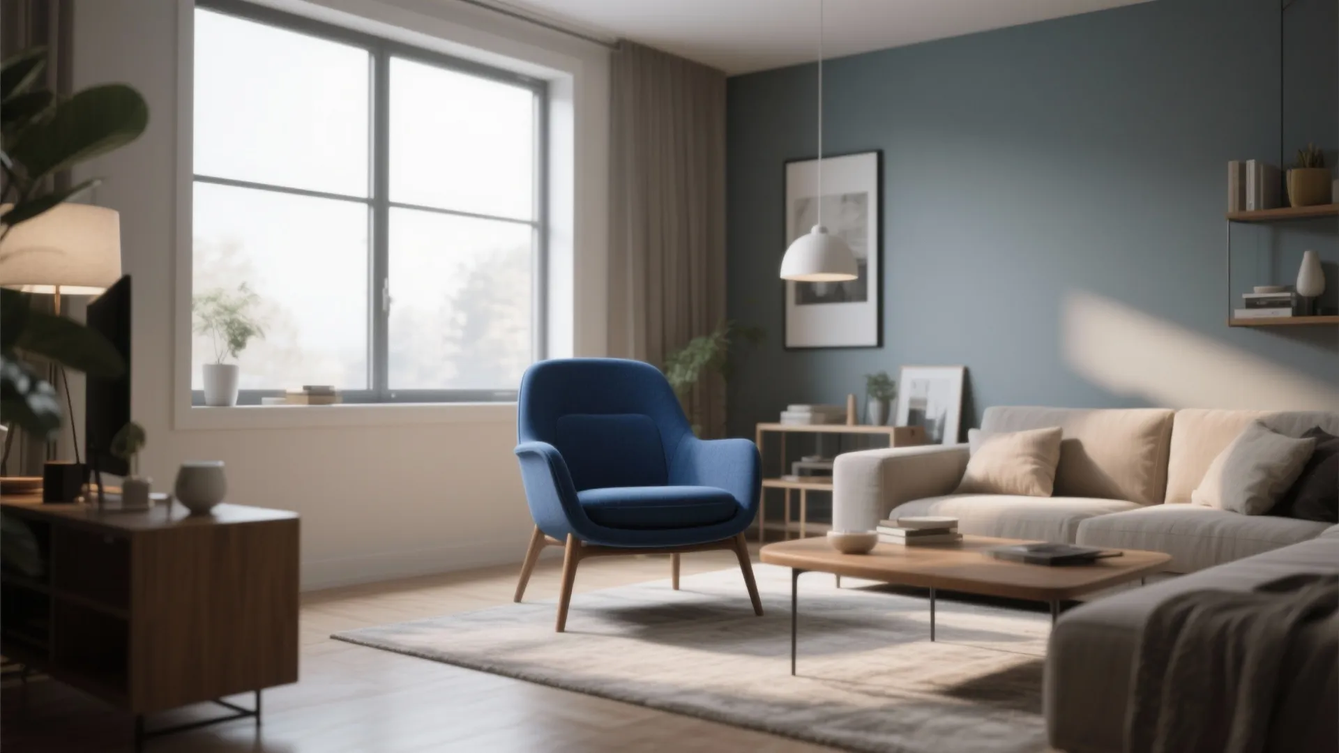 2. Statement armchair as a focal point