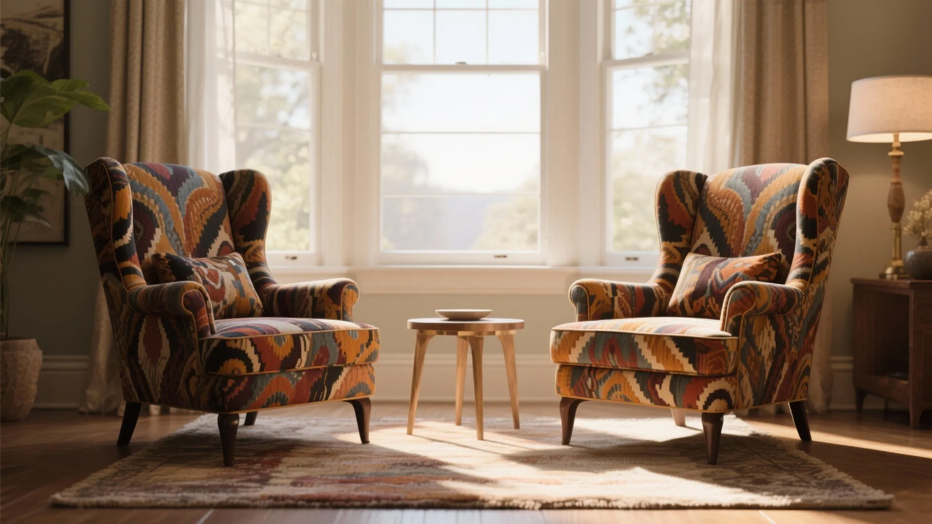 5. Statement Armchairs