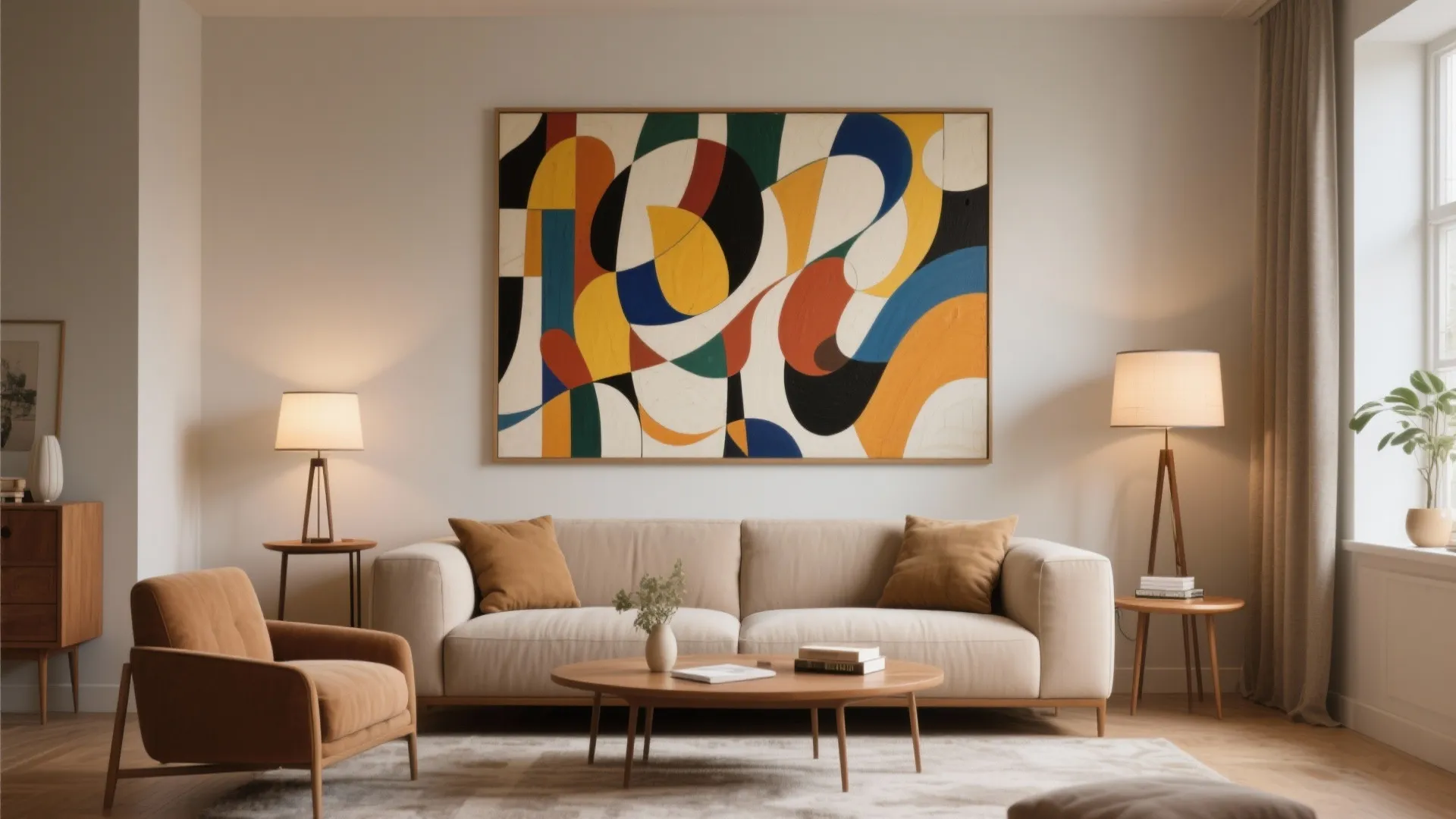 6. Statement Art as a Focal Point