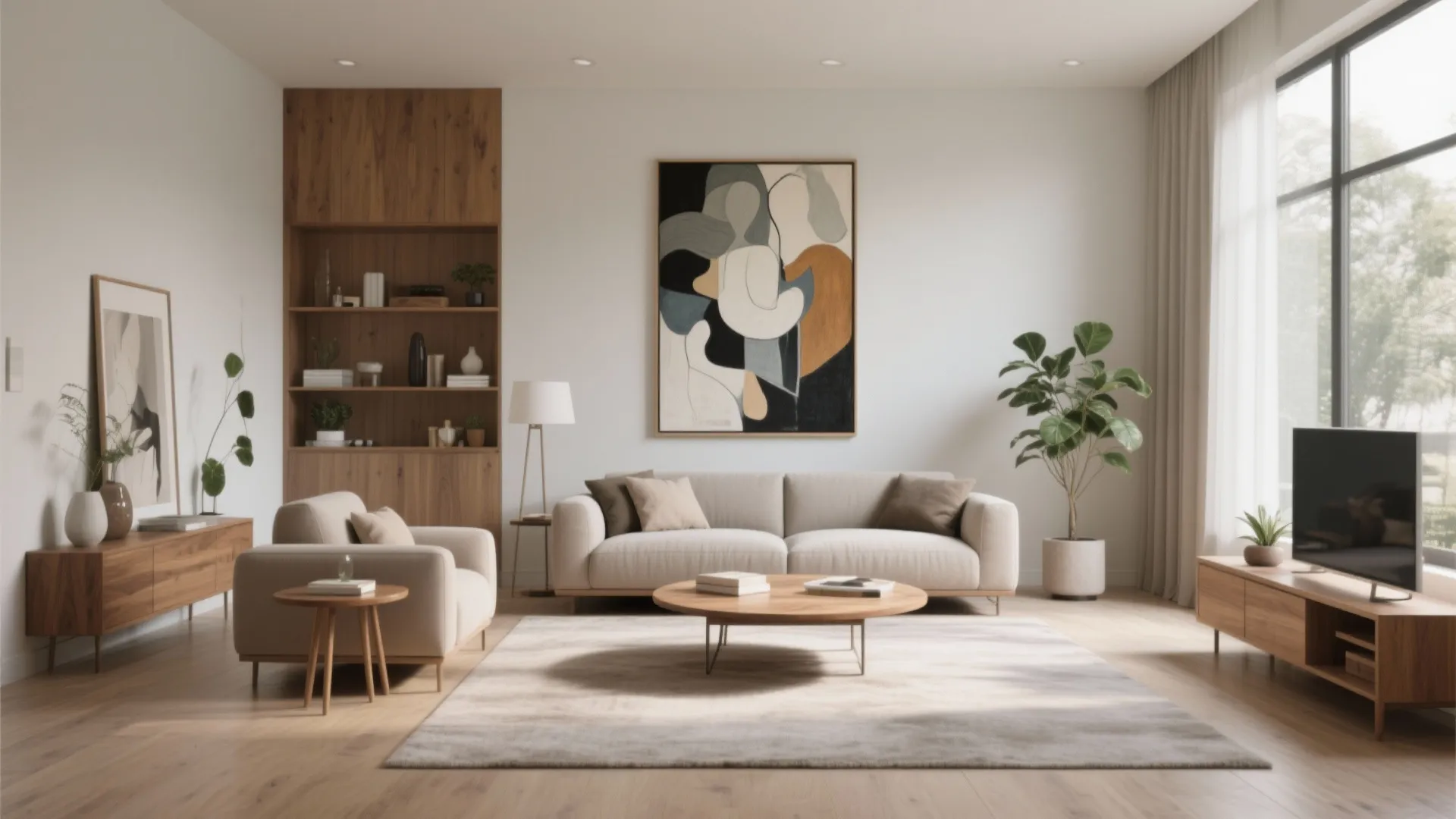 8. Statement art piece