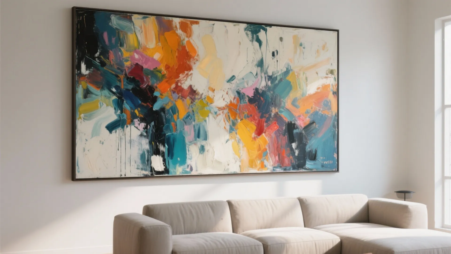 5. Statement Wall Art