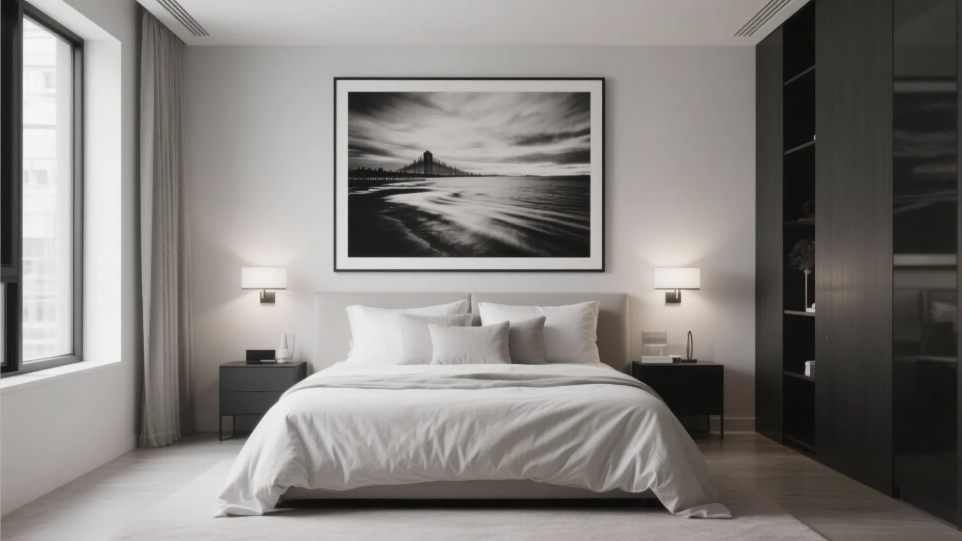 5. Statement Art Wall