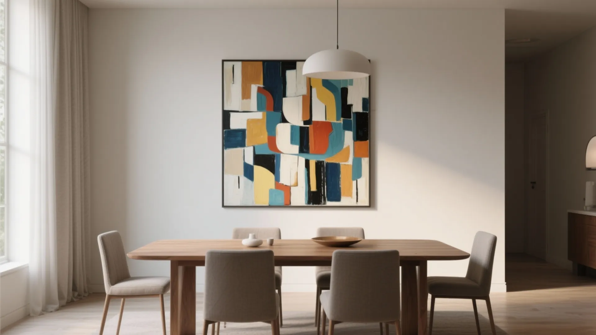 1. Statement Art Piece