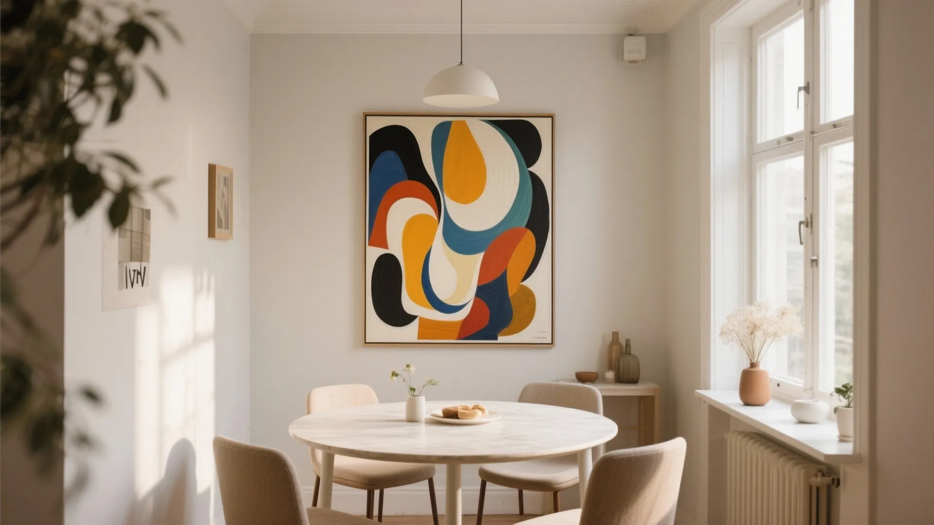 1. Statement Art Pieces