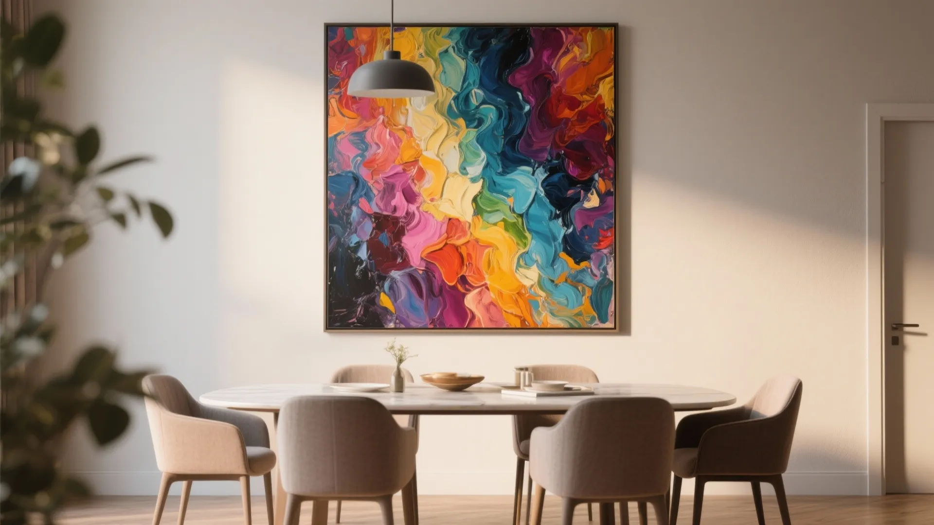 2. Statement Art Wall