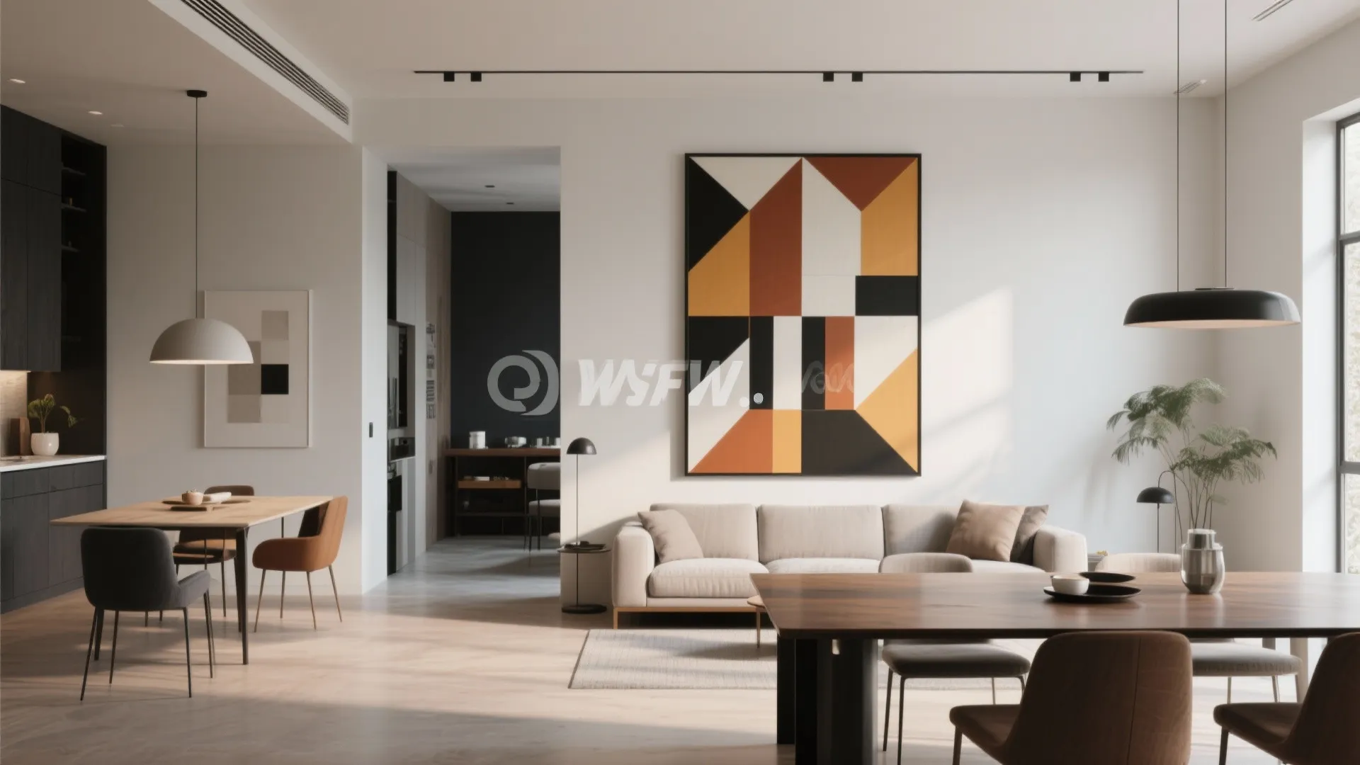 8. Statement Art as a Divider