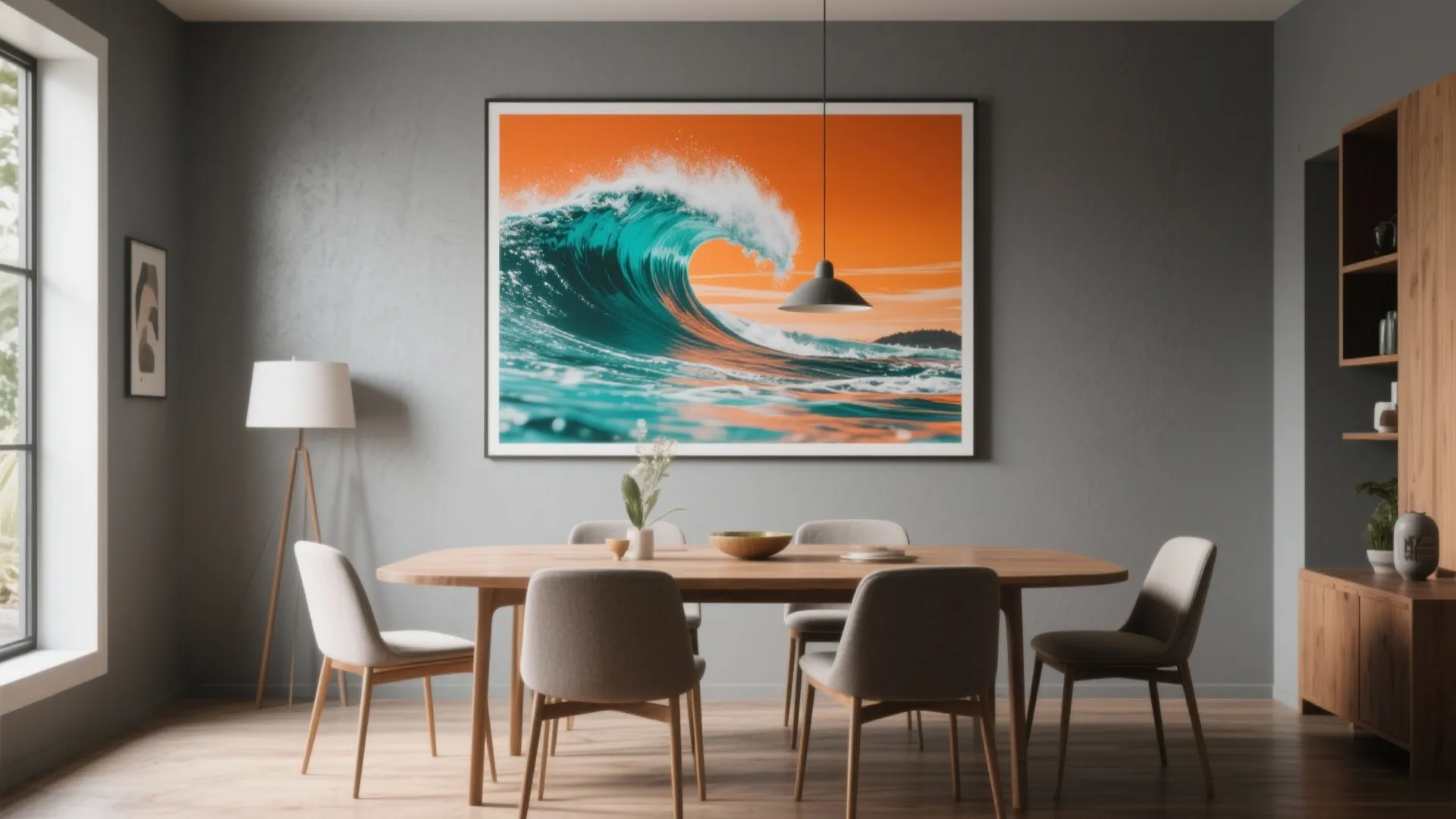 Idea 4: Statement Art Pieces