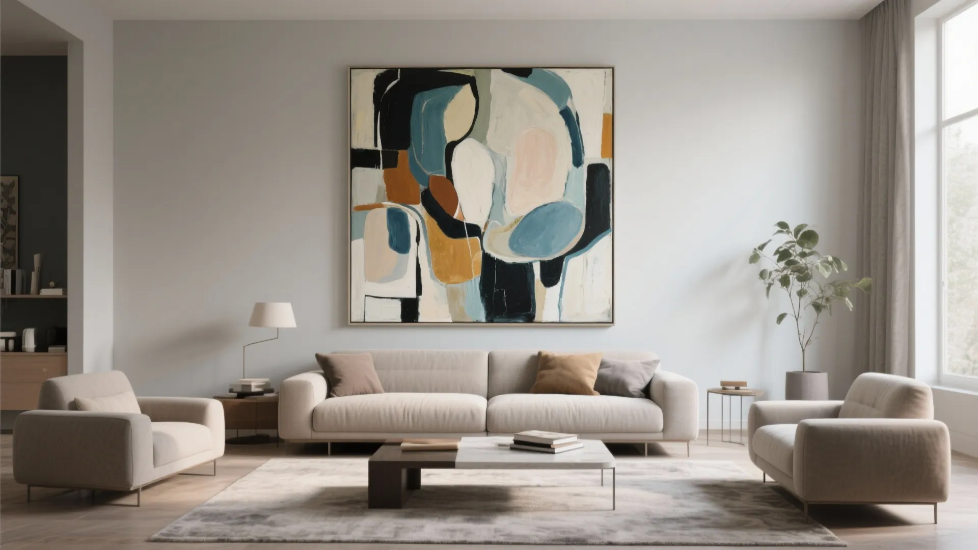 4. Statement Art as a Focal Point