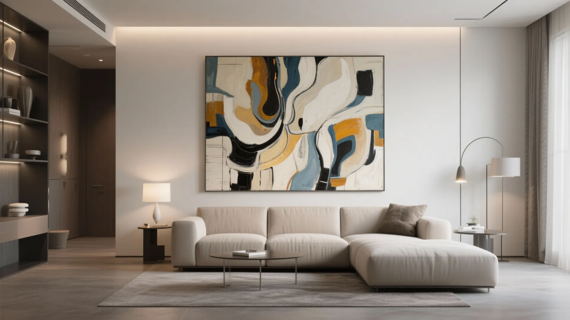 5. Statement art wall